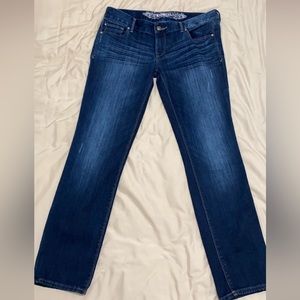 Express skinny low rise stella jeans